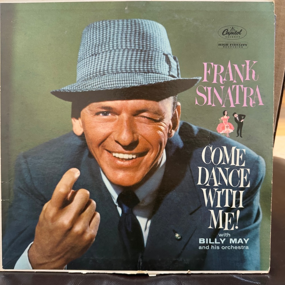 Frank Sinatra Come Dance With Me Vinyl LP Billy May Capitol Records SW-1069 Jazz